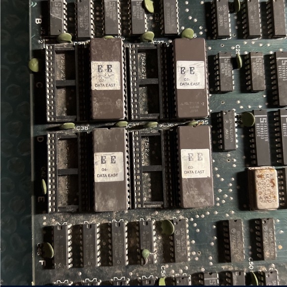 Chelnov Jamma Arcade Video Game PCB Board 11b - Picture 8 of 10